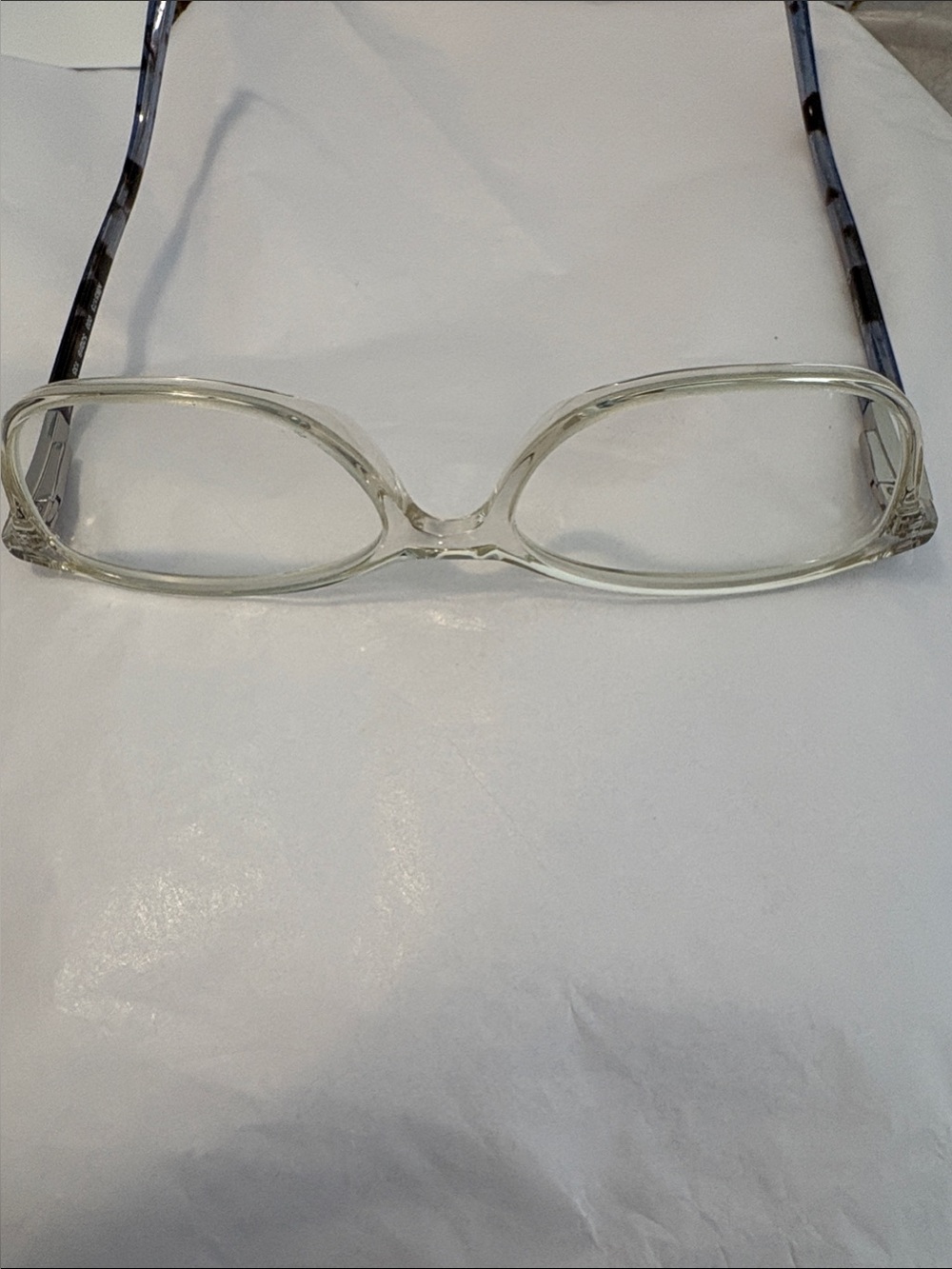 Nine West Prescription Frames Clear See Through Body Transparent - Picture 5 of 5